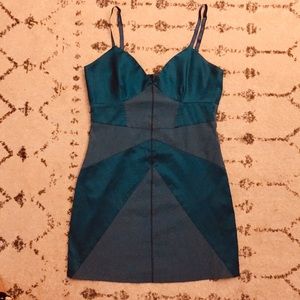 Turquoise Cocktail Dress